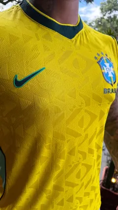 Camisa Brasil Jogador 1:1 · Tam. GG